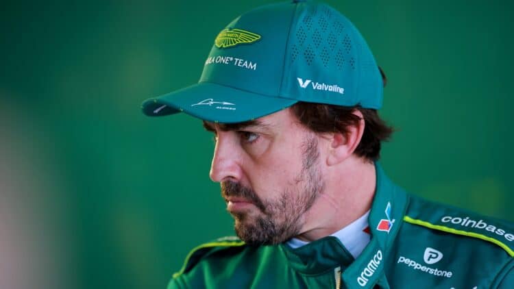 Fernando Alonso Gran Premio México Aston Martin