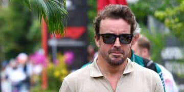 Fernando Alonso Gran Premio Singapur Aston Martin