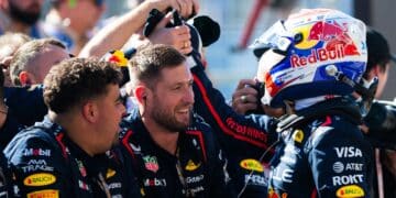 Max Verstappen Red Bull Lando Norris Gran Premio Austin
