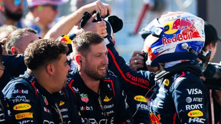 Max Verstappen Red Bull Lando Norris Gran Premio Austin