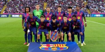 Alineación Barcelona