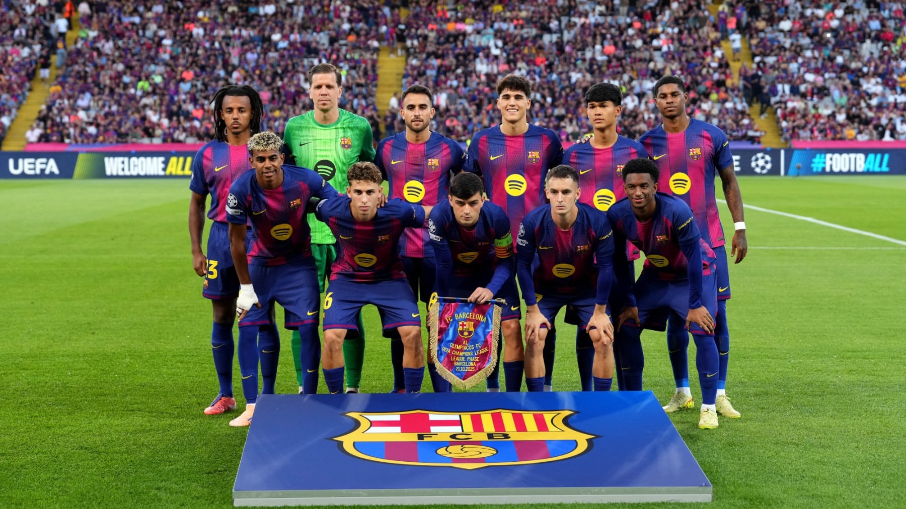 Alineación Barcelona