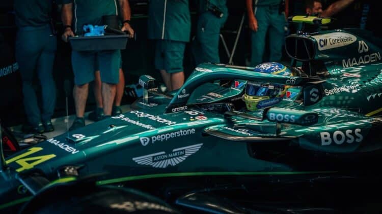 Fernando Alonso pilotaje