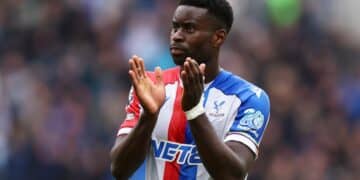Marc Guéhi, con el Crystal Palace.