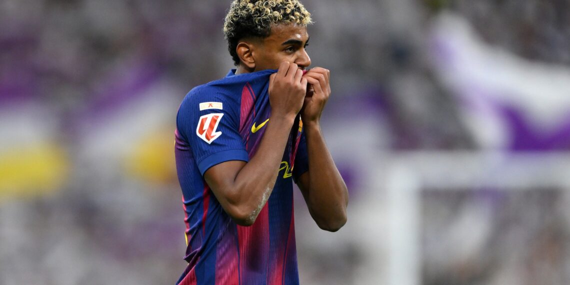 Lamine Yamal, en el Clásico.