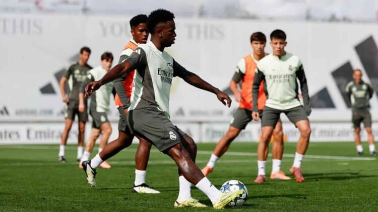 Entrenamiento Real Madrid