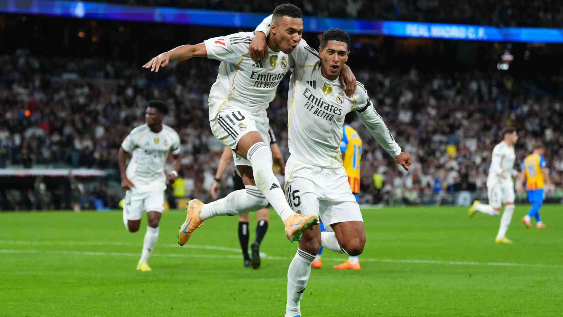 Mbappé Bellingham Real Madrid Valencia