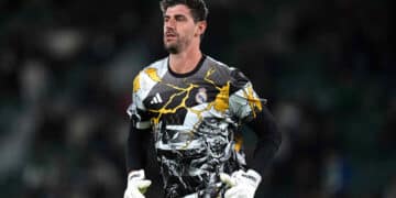 Courtois Real Madrid baja champions