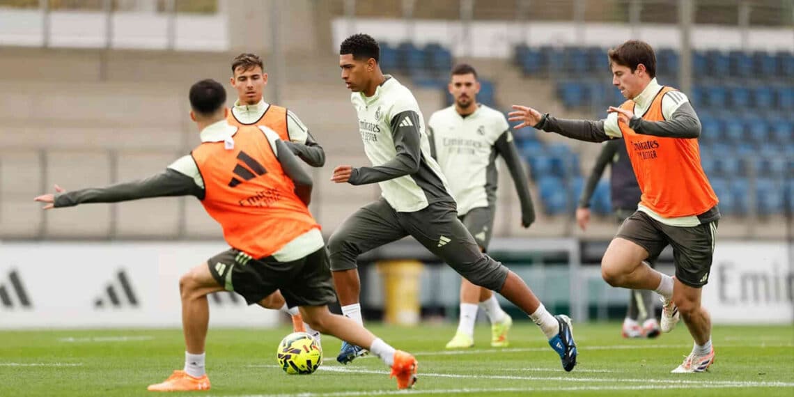 Real Madrid entrenamiento Rayo Vallecano