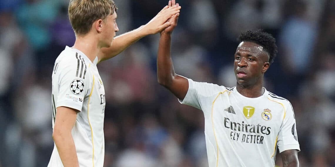 Huijsen Vinicius Real Madrid