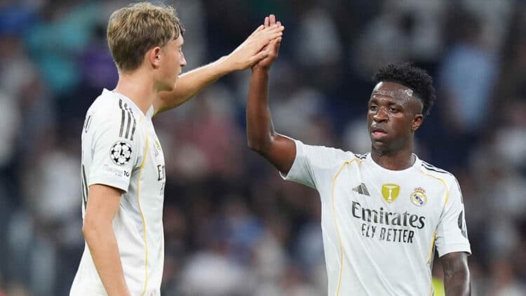 Huijsen Vinicius Real Madrid