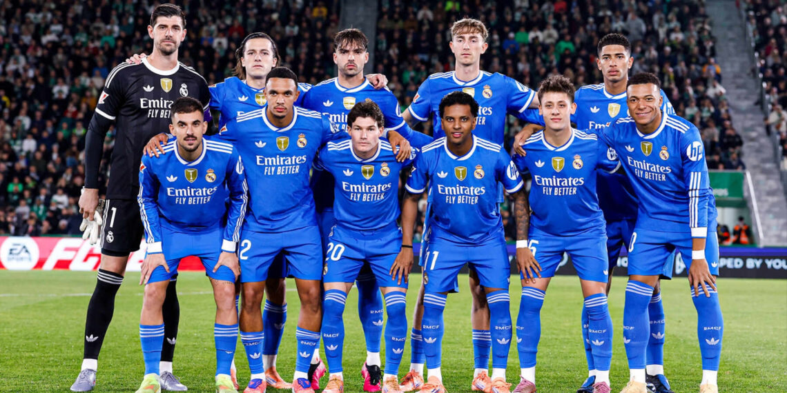 Alineación once oficial real madrid olympiacos