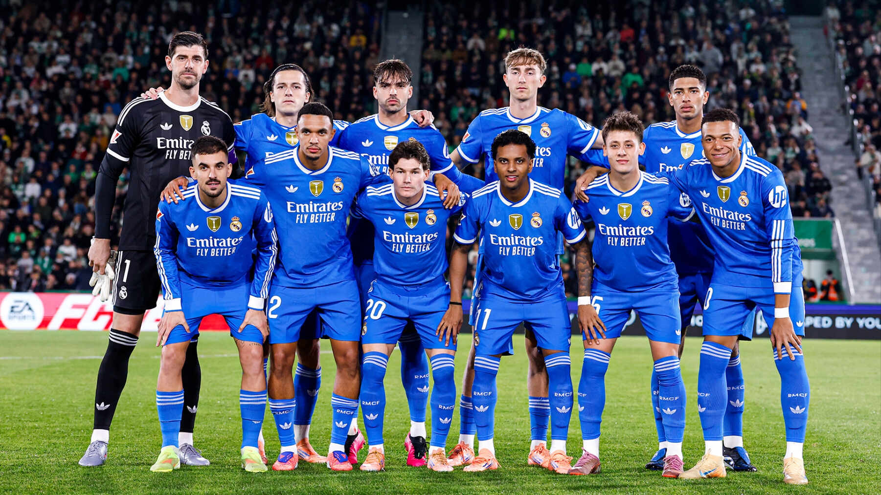 Alineación once oficial real madrid olympiacos