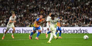 Vinicius Real Madrid Valencia penalti