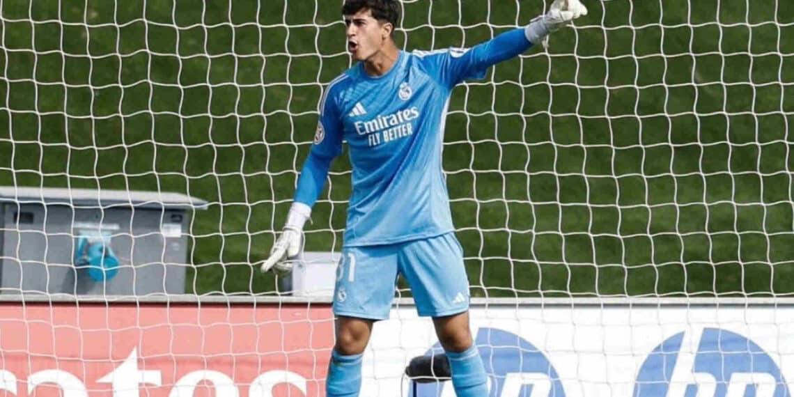 Javi Navarro Real madrid portero Castilla