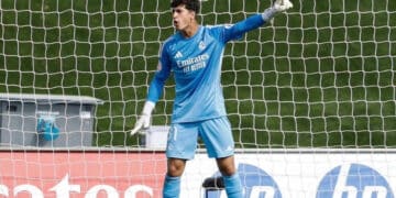 Javi Navarro Real madrid portero Castilla