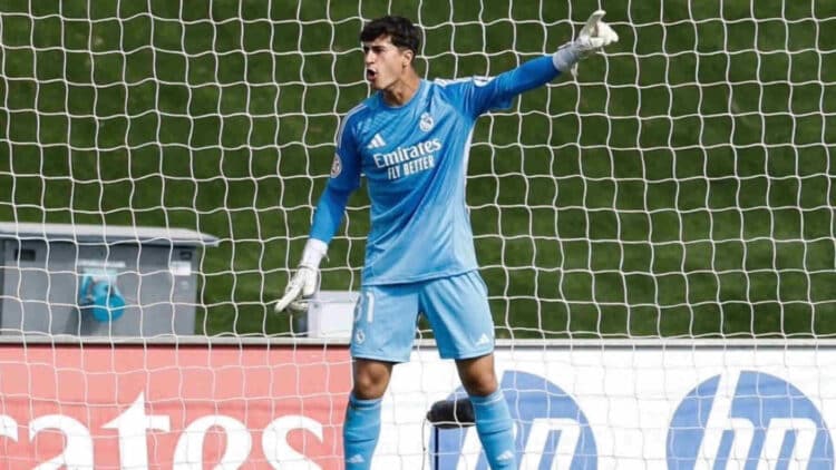 Javi Navarro Real madrid portero Castilla