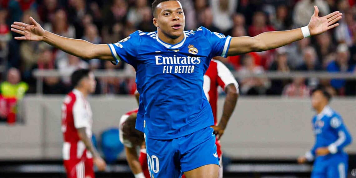 Kylian Mbappé Real Madrid Olympiacos