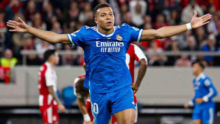 Kylian Mbappé Real Madrid Olympiacos