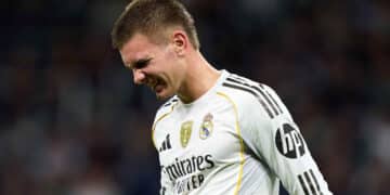 Mastantuono lesionado tiempo baja real madrid