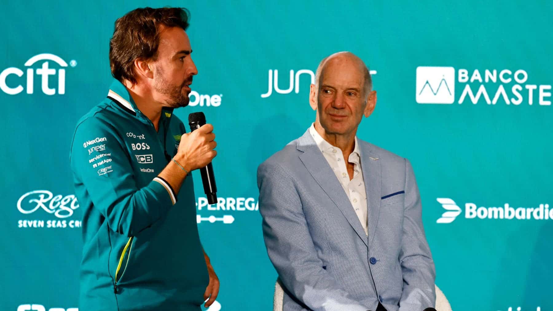 Adrian Newey Fernando Alonso