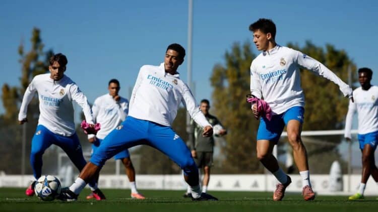 Real Madrid entrenamiento