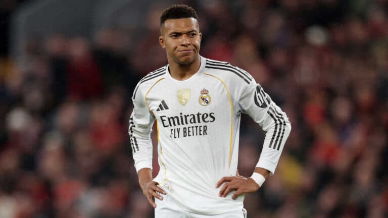 Mbappé Real Madrid Liverpool Anfield