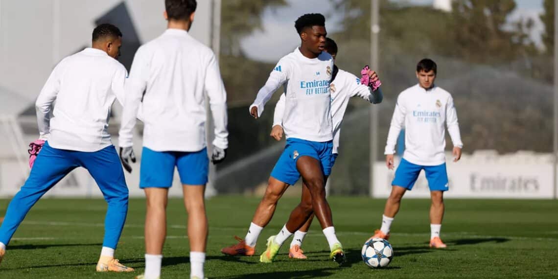 Real Madrid entrenamiento