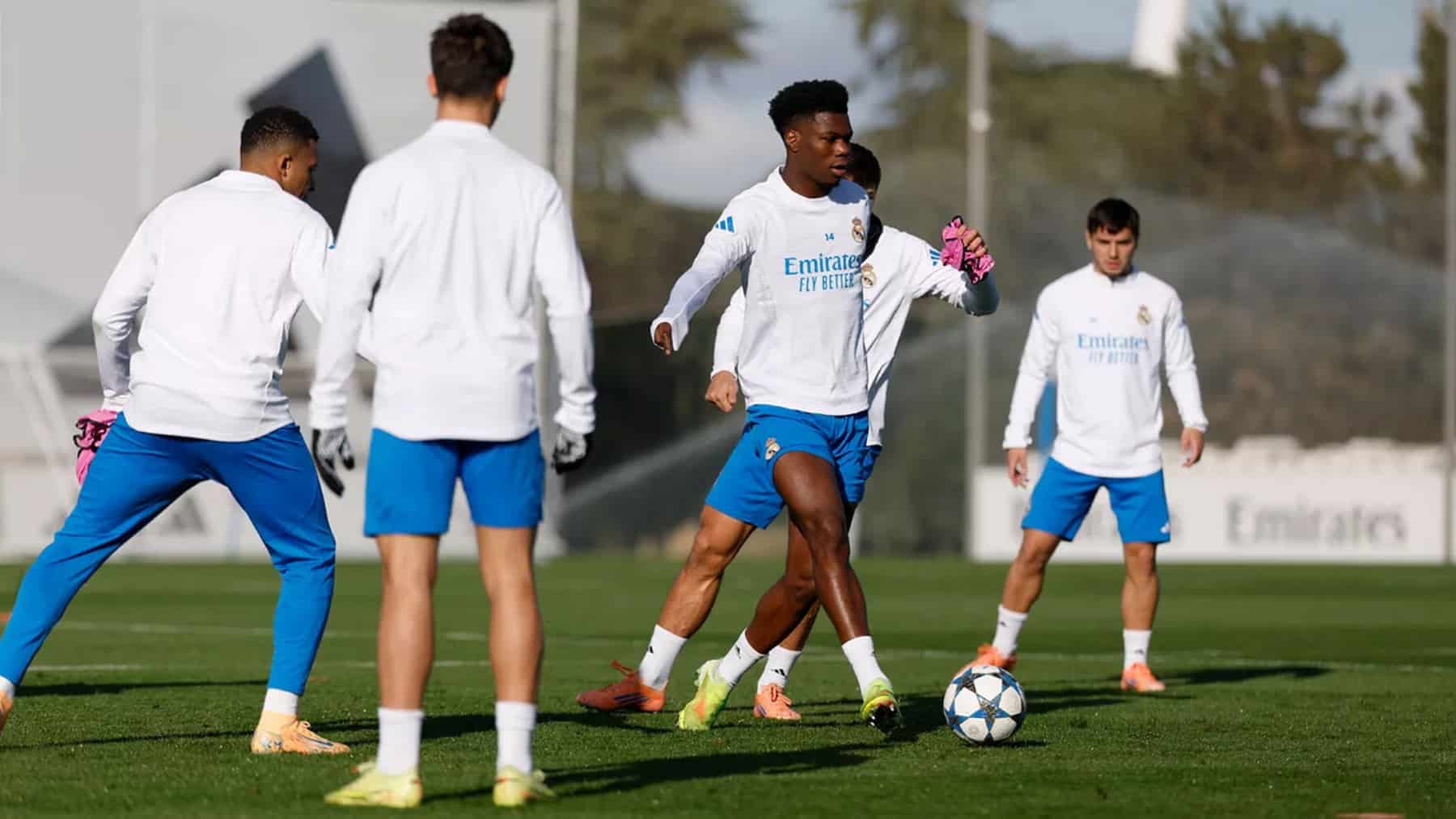 Real Madrid entrenamiento
