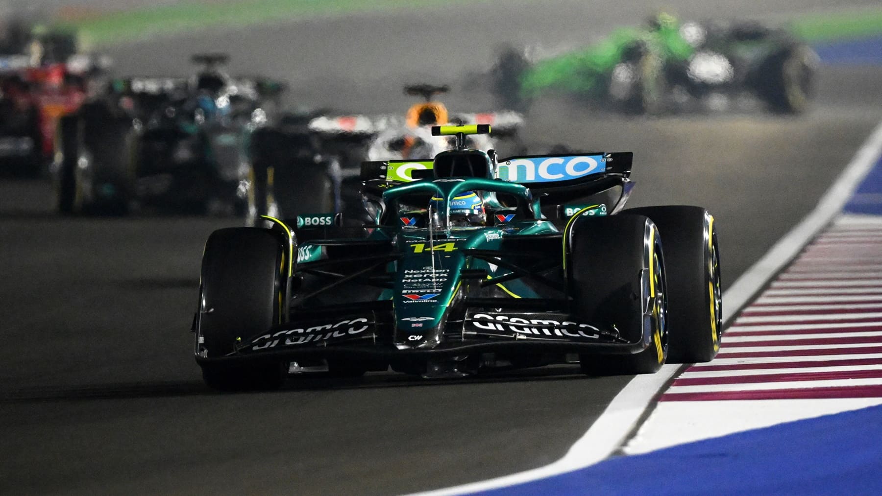 Alonso Qatar espíritu coche