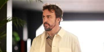 Fernando Alonso Aston Martin Gran Premio Sao Paulo