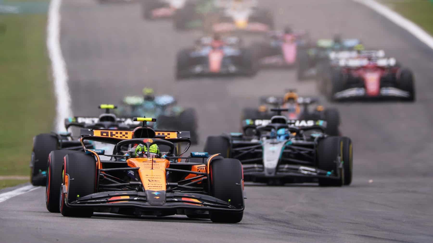 Fernando Alonso sprint Gran Premio Sao Paulo