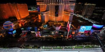 Fernando Alonso Libres Gran Premio Las Vegas