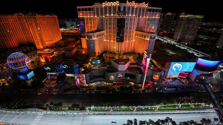Fernando Alonso Libres Gran Premio Las Vegas