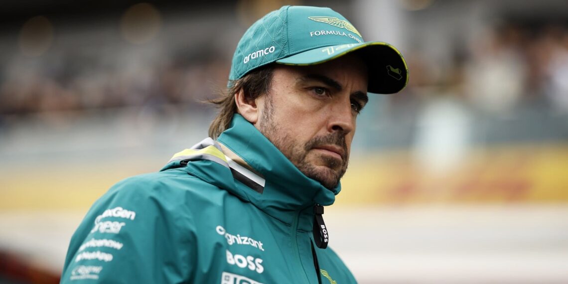 Fernando Alonso Aston Martin AMR25 altura