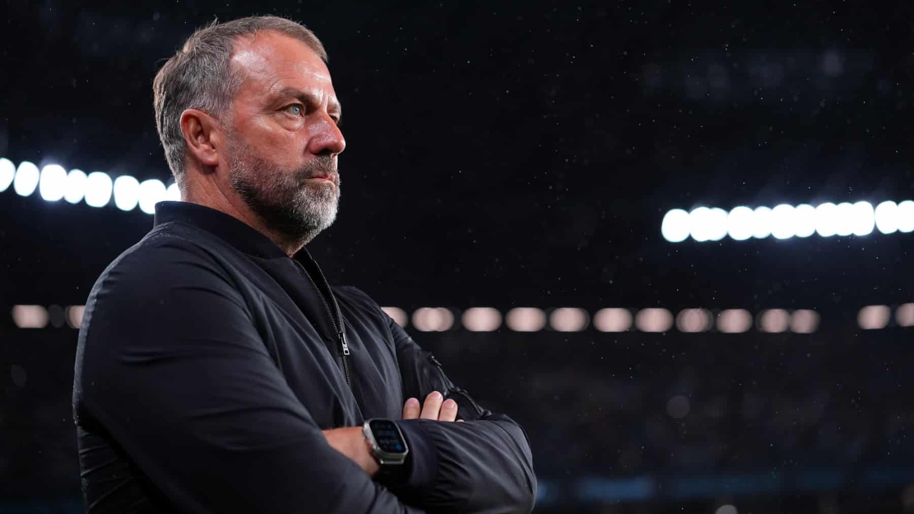 Hansi Flick, en el Celta - Barcelona.