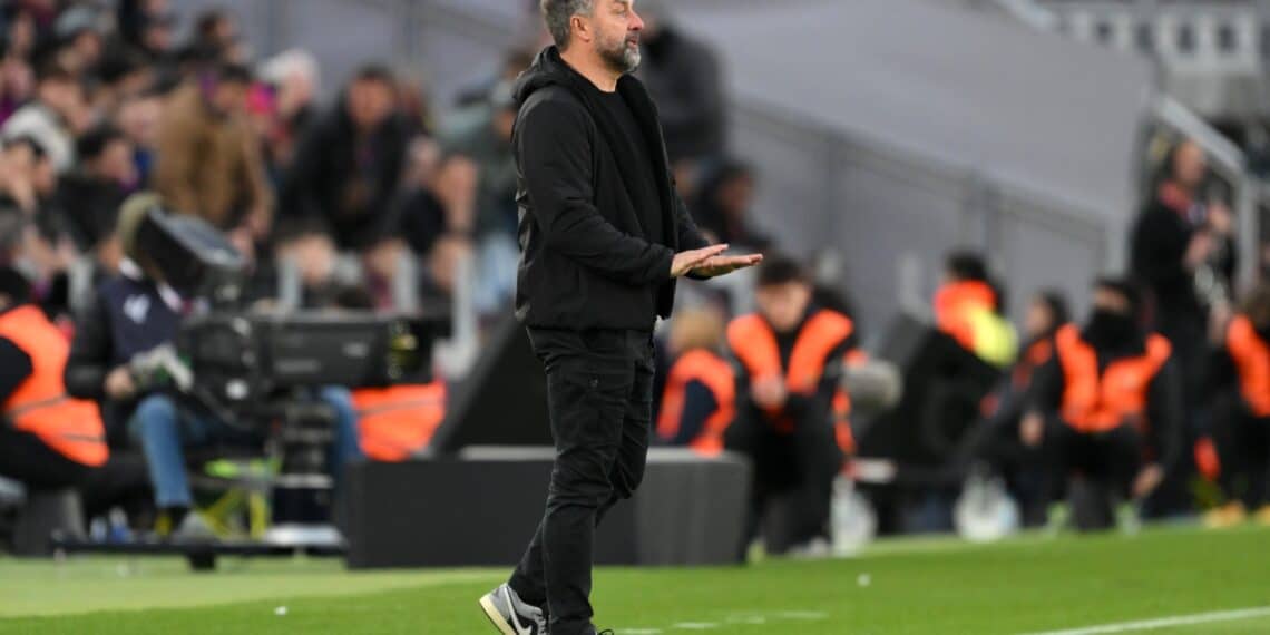 Hansi Flick, en el Camp Nou.