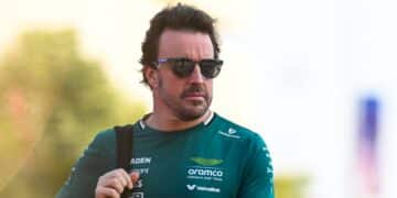 Fernando Alonso Aston Martin clasificación Gran Premio Catar