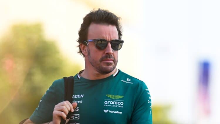 Fernando Alonso Aston Martin clasificación Gran Premio Catar