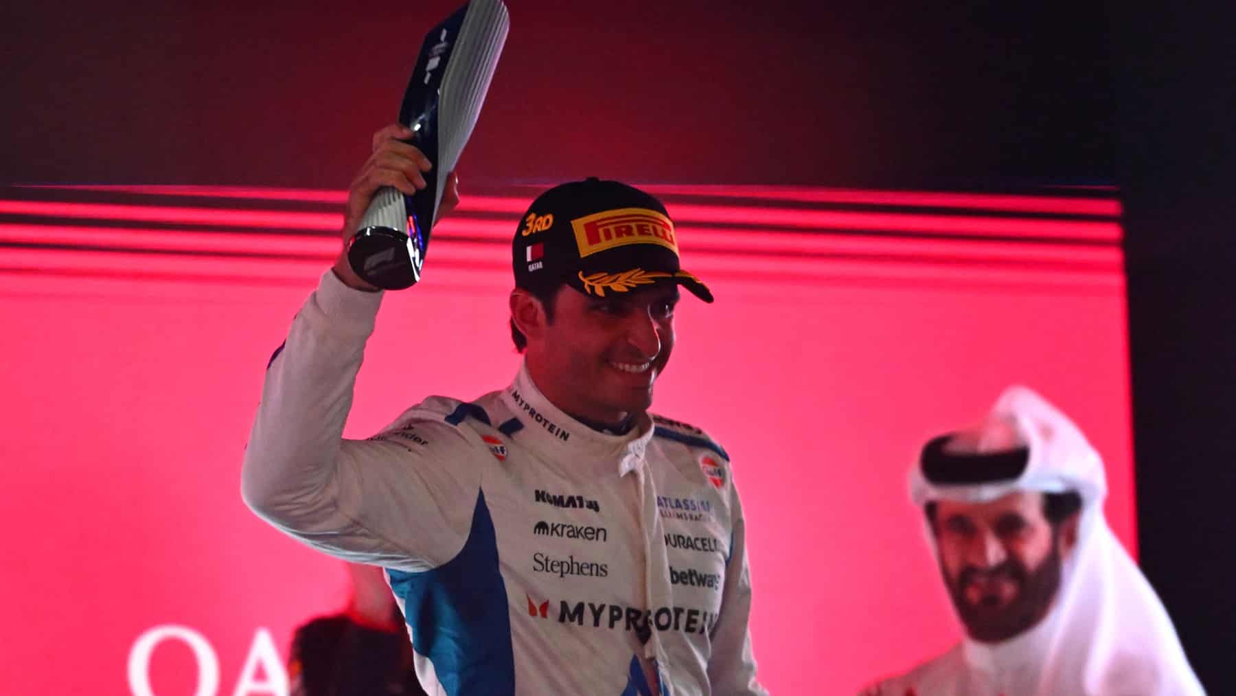 Sainz crea otro podio Qatar Williams