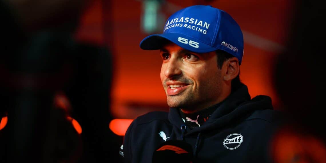 Sainz rozó pole Las Vegas