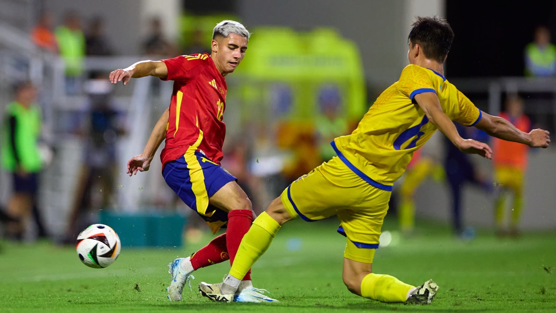 Yeremay, con la selección española.
