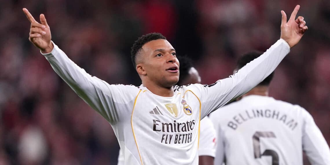 Mbappé Real Madrid Athletic Club San Mamés Catedral