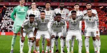 Alineación Once Real Madrid Celta Vigo