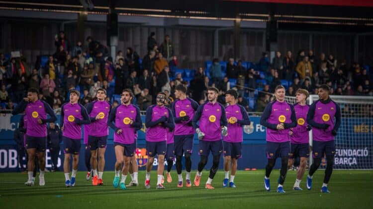 ENTRENAMIENTO BARÇA