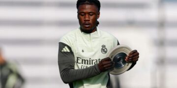 Entrenamiento Real Madrid