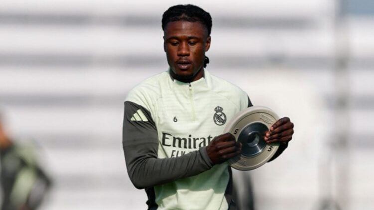 Entrenamiento Real Madrid