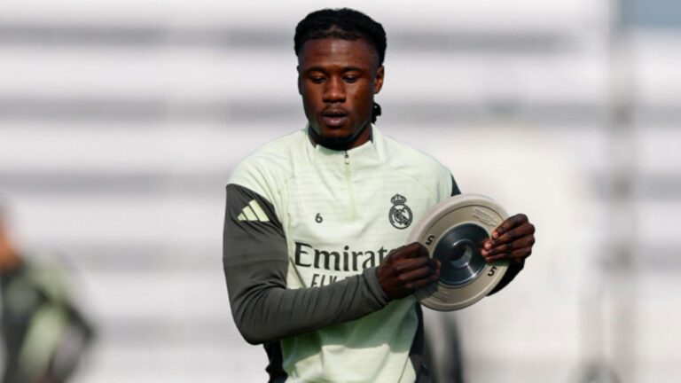 Entrenamiento Real Madrid