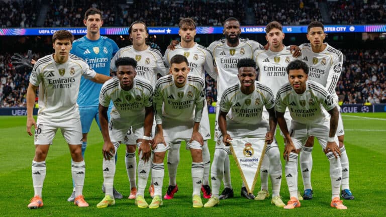 Alineación Once Real Madrid Deportivo Alavés