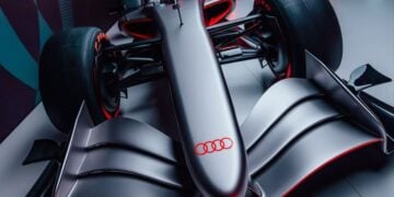 Audi test Barcelona motor final Australia